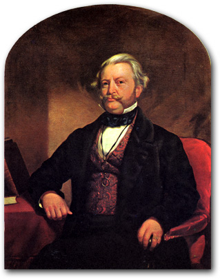 Townsend Harris portrait by James Bogle, 1855